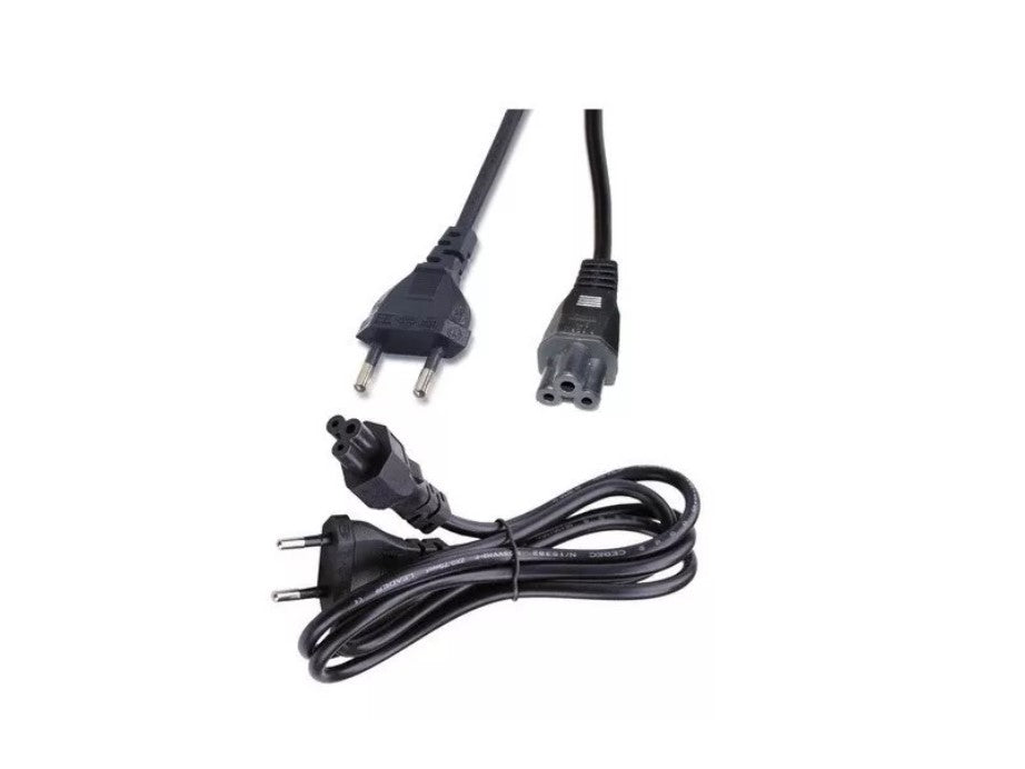 Cable Fuente Poder Tipo Trebol Pc Cargador 1.5 Mts Cables