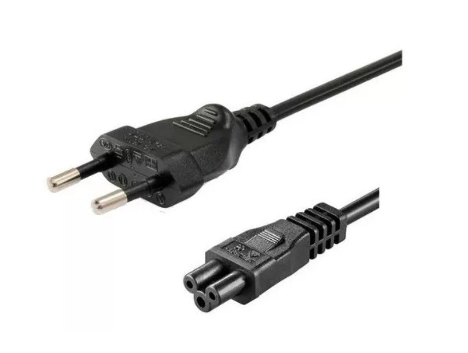 Cable Fuente Poder Tipo Trebol Pc Cargador 1.5 Mts Cables