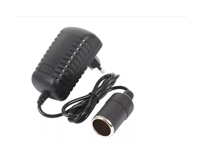 Adaptador De Enchufe De 12v 2a, Convertidor De Encendedor