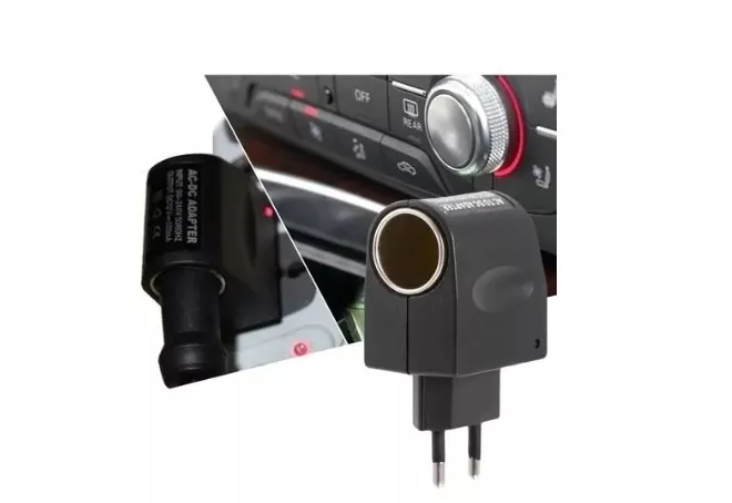 Ac A 12v Dc Convertidor De Alimentación Adaptador Enchufe Eu