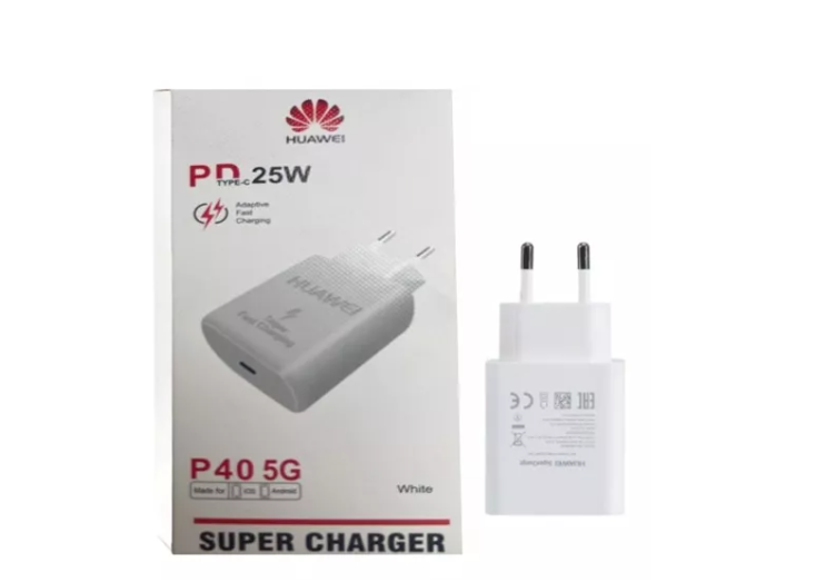 Cargador Huawei Original P10 P20 P30 P40 Supercharge 22.5w