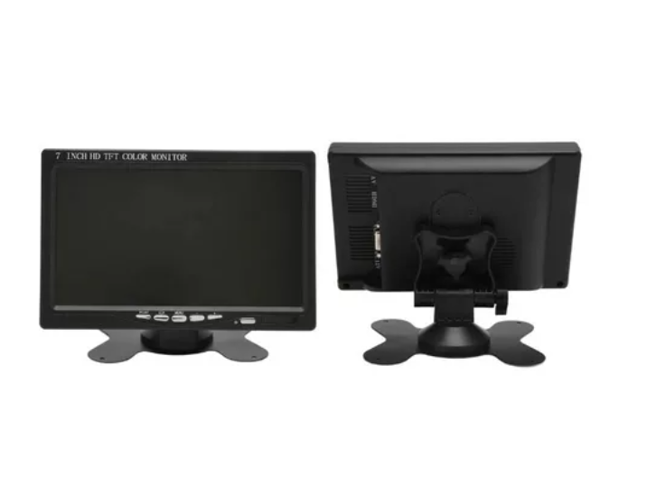 Monitor Portátil De 7 Pulgadas, Pantalla Con Hdmi/vga/av