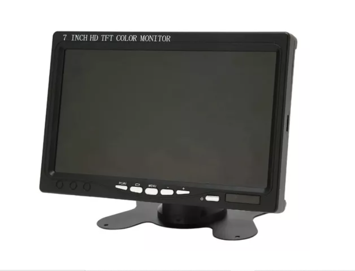 Monitor Portátil De 7 Pulgadas, Pantalla Con Hdmi/vga/av