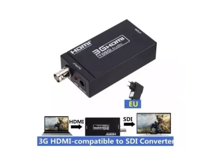 Convertidor Hdmi A Sdi 1080p Hd 3g-sdi Hd-sd Dac Para Hdtv