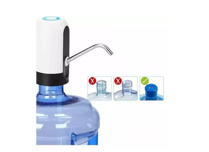 Dispensador De Agua Electrico Usb Recargable Botella Envase