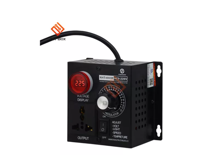 Controlador De Voltaje Portátil Regulado De Ca 220v 4000w