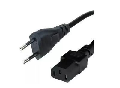 Cable De Alimentación Para Pc 1.5m Cargador Fuente De Poder