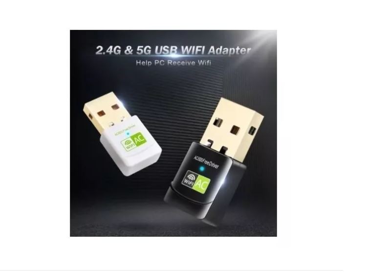 Adaptador Usb De Wifi 600mbps Dual Band 5ghz Free Driver