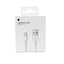 Cable Usb 2.0 Apple (iphone) Blanco Con Entrada Usb Salida Lightning (1M)