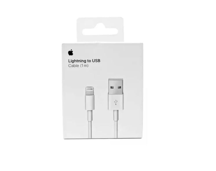 Cable Usb 2.0 Apple (iphone) Blanco Con Entrada Usb Salida Lightning (1M)