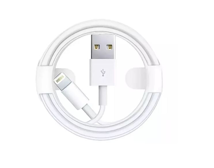 Cable Usb 2.0 Apple (iphone) Blanco Con Entrada Usb Salida Lightning (1M)