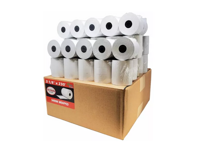 Caja 50 Rollos Papel Térmico 80mm X 60m + Envío Gratis