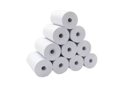 20 Rollos Papel Para Impresora Térmico 58m