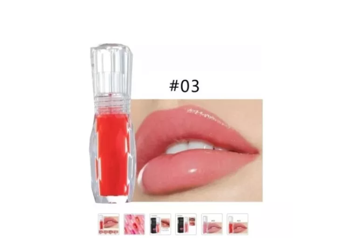 Brillo De Labios Transparente Hidratante, Cristal Más Grande