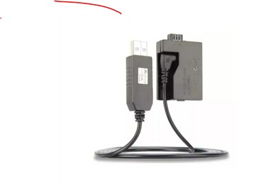 Adaptador Corriente Canon Lp-e5 + Cargador Usb 5v 3a. Dr-e5